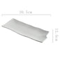 Japanese Sushi Plate Rectangular Ceramic Sashimi Flat Plate Creative Tableware Irregular Long Commercial Japanese Material Plate