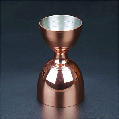 Cocktail Shaker Bar Set 4 Pieces - Silver/Copper/Gold Plated Bartender Kit