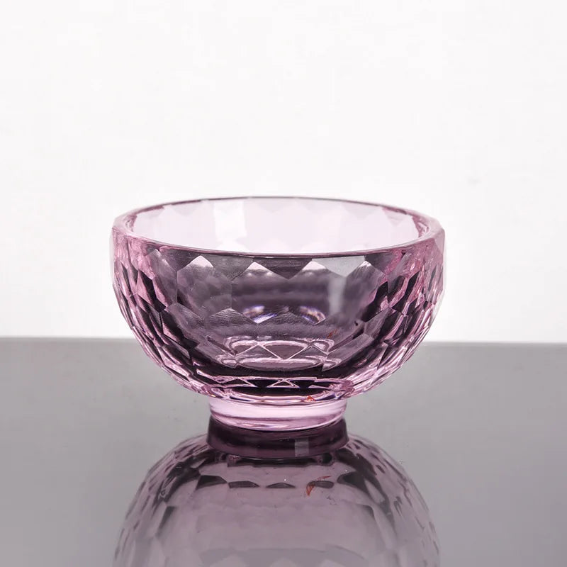 Colorful Heat-Resistant Glass Bowl - Anti-Scalding Crystal Dessert Bowl