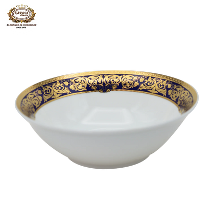 Royal Style Embossed Gold Rim Plates And Bowls Set Ceramic Dinner Set Dinnerware