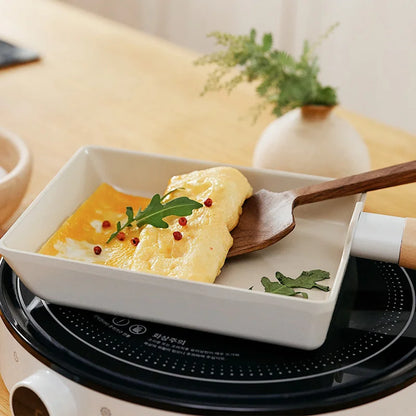 Korean Ceramic Non-Stick Wok - Milk Pot Frying Pan for Induction & Gas Stove
