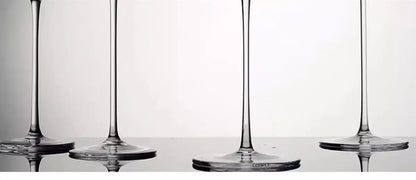 كأس نبيذ كريستالي بورجوندي سعة 720 مل، تصميم عصري فاخر مزخرف، آمن للاستخدام في غسالة الأطباق، هدية أنيقة للاستخدام المنزلي لتذوق النبيذ