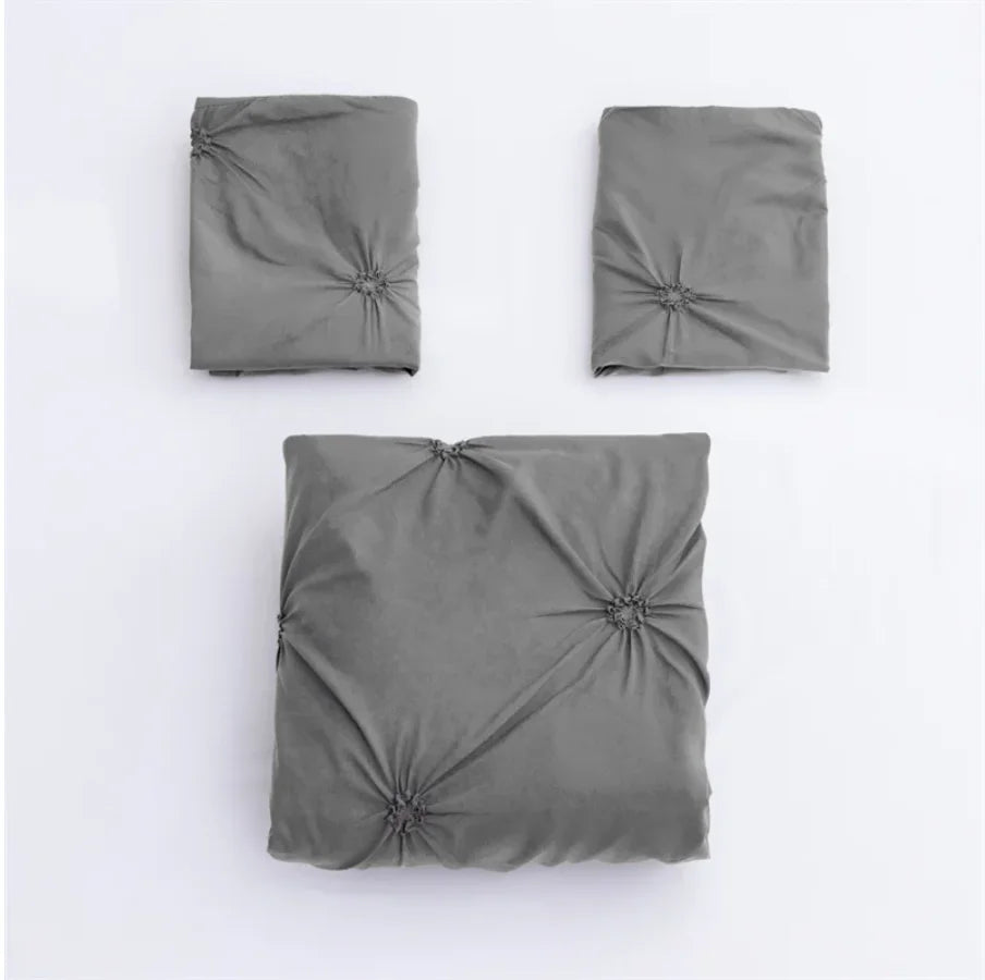 3Pieces Duvet cover double and single bed sheet set comforter sets for Queen&King bed bedding sets with pillowcases