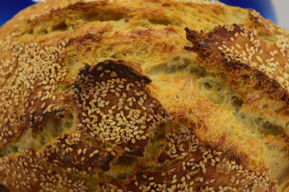 Enameled Cast Iron Dutch Oven - 9" Oval Loaf Pan for Sourdough Bread Baking