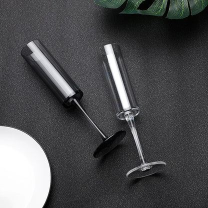 2Pcs Acrylic Champagne Glasses Wedding Party Flutes Bevel Wine Glass Home Bar Drinkware Party Valentine's Day Gifts