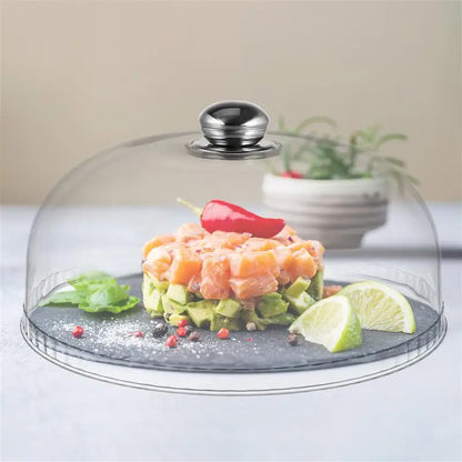 Cake Plate with Dome - Serving Platter with Protective Dessert Cover