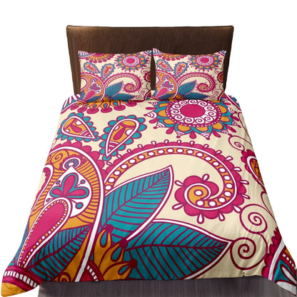 Bedding Set Rose Red Flower Pattern Duvet Cover Kids Adult Bed Set Room Decor Four season duvet cover 1pcs ,with1-2 Pillowcases