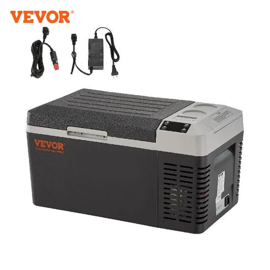 VEVOR 20L Portable Car Refrigerator Compressor Fridge Freezer Cooler Ice Box Keep Cool for Camping Fishing