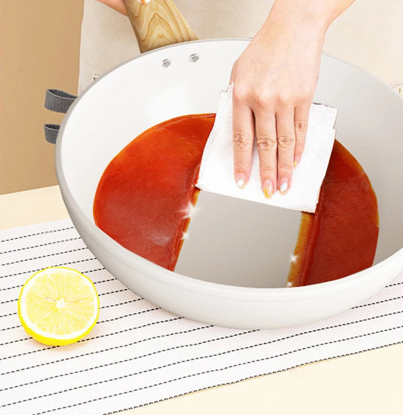 30cm Ceramic Wok Frying Pan - Non-Stick Skillet for Induction & Gas Stove