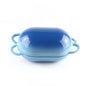 Enameled Cast Iron Dutch Oven - 9" Oval Loaf Pan for Sourdough Bread Baking