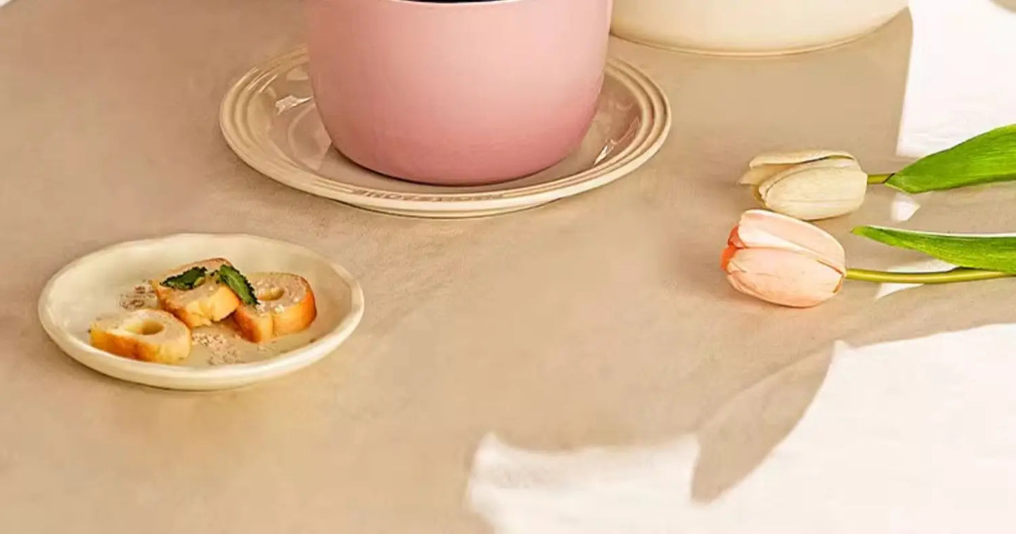 Enameled Mini Cast Iron Dutch Oven 1.7L for Cooking Bake Bread Cast Iron Pot Casserole Dish Heavy Milk Pot Pink Kitchen Stew Pot