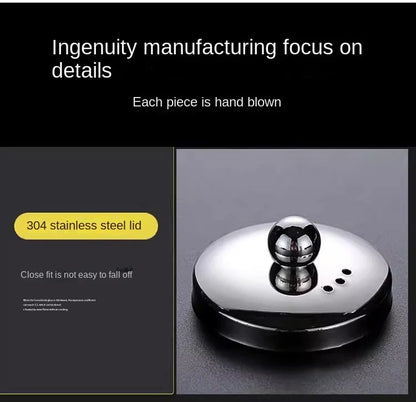 Glass Teapot with Infuser - Tea Set Kettle Maker for Loose Leaf Tea