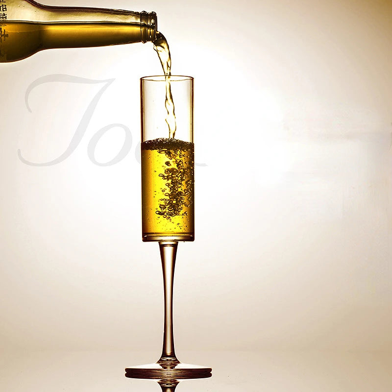 2Pcs Acrylic Champagne Glasses Wedding Party Flutes Bevel Wine Glass Home Bar Drinkware Party Valentine's Day Gifts