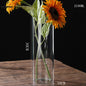 Glass Flower Vase desk decoration Modern Small Cylinder Flower Centerpiece Vases for Home Office Wedding Table