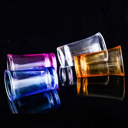 35ml Thick Bottom Shot Glass Bar White Wine Cup Color Cups Portable Drinkware Acrylic Plastic Cup Party Drinking Games