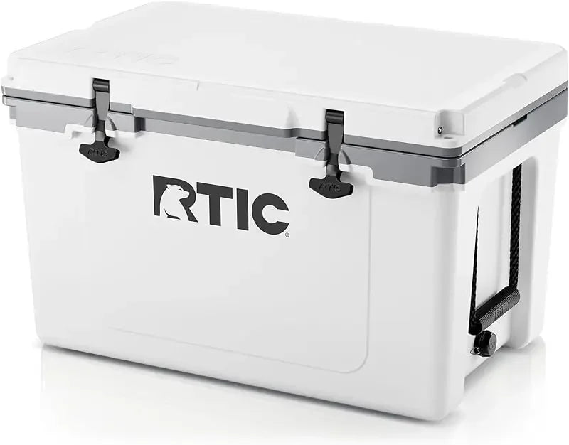 RTIC Ultra-Light 52 Quart Hard Cooler Insulated Portable Ice Chest Box for Beach, Drink, Beverage, Camping, Picnic, Fishing, Boa