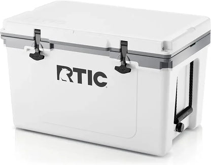 RTIC Ultra-Light 52 Quart Hard Cooler Insulated Portable Ice Chest Box for Beach, Drink, Beverage, Camping, Picnic, Fishing, Boa