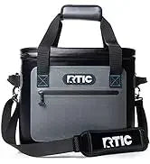 RTIC Ultra-Light 52 Quart Hard Cooler Insulated Portable Ice Chest Box for Beach, Drink, Beverage, Camping, Picnic, Fishing, Boa