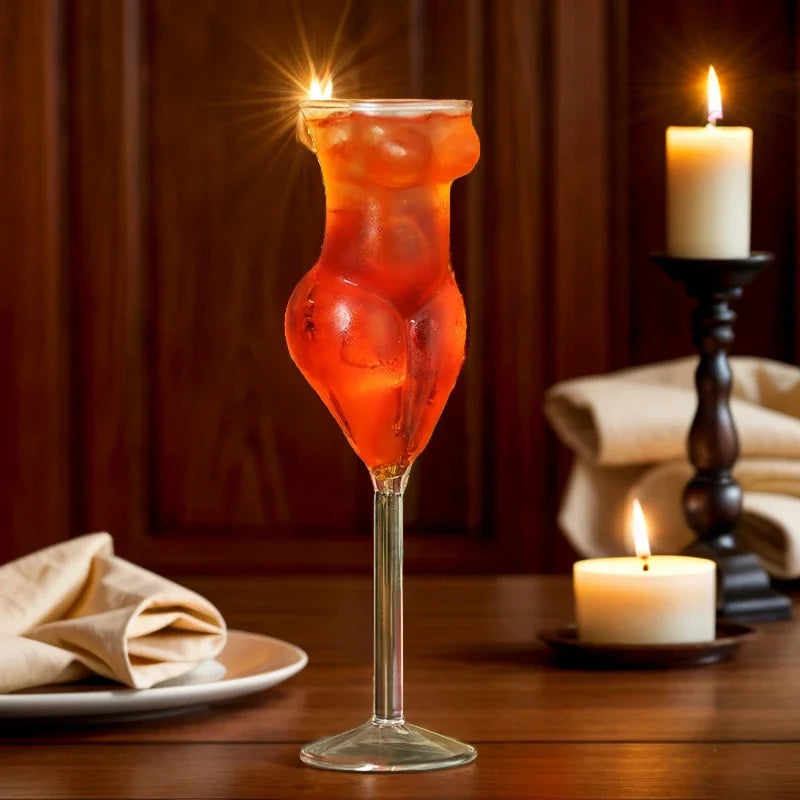 Glass Cocktail Glasses Barware Creative Quirky Red Wine Champagne Goblet Octopus Swan Party Drinkware