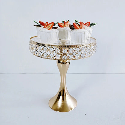 1 Pcs/lot Crystal Clear Acrylic Round Cylinder Display Nesting Riser Stands Dessert Display cupcake plate Food Platter Tray