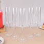 5Pcs 5oz/5.5oz Acrylic Champagne Goblet Glasses Cup Transparent Cocktail Glass Cups Anti-fall Goblet For Bar Pub Club Drinkware