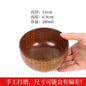 Japanese Wooden Tableware Set Bowl Chopsticks Spoon Tray Solid Wood Children's Tableware Set Tableware Kitchen Accessories