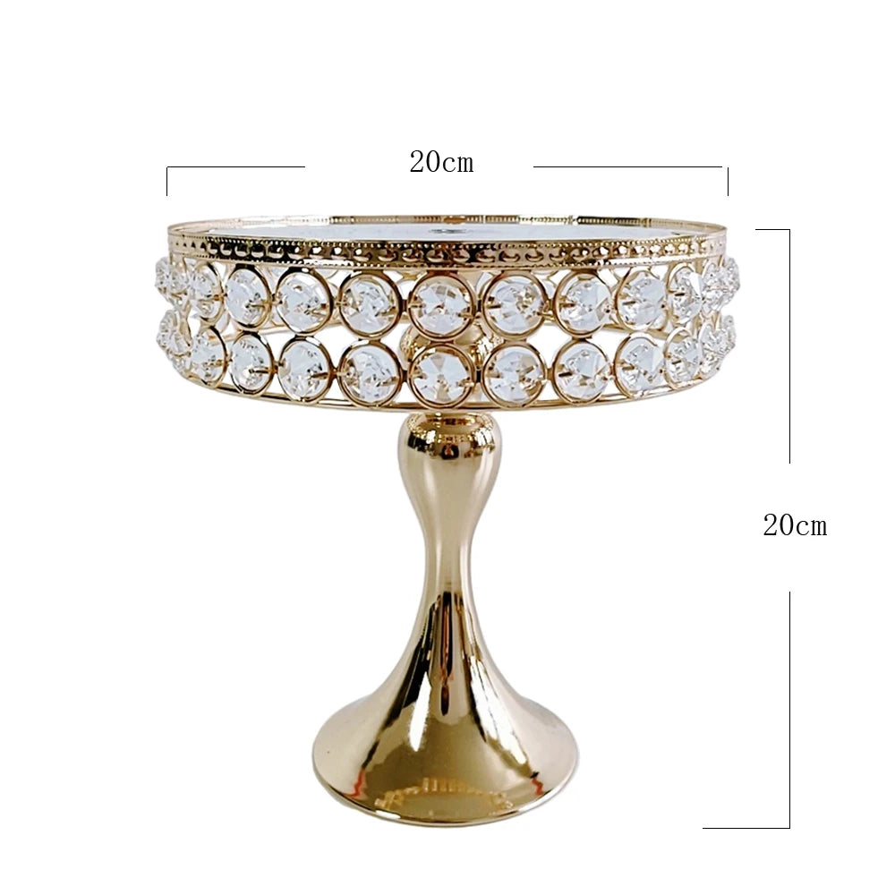 1 Pcs/lot Crystal Clear Acrylic Round Cylinder Display Nesting Riser Stands Dessert Display cupcake plate Food Platter Tray