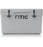RTIC Ultra-Light 52 Quart Hard Cooler Insulated Portable Ice Chest Box for Beach, Drink, Beverage, Camping, Picnic, Fishing, Boa