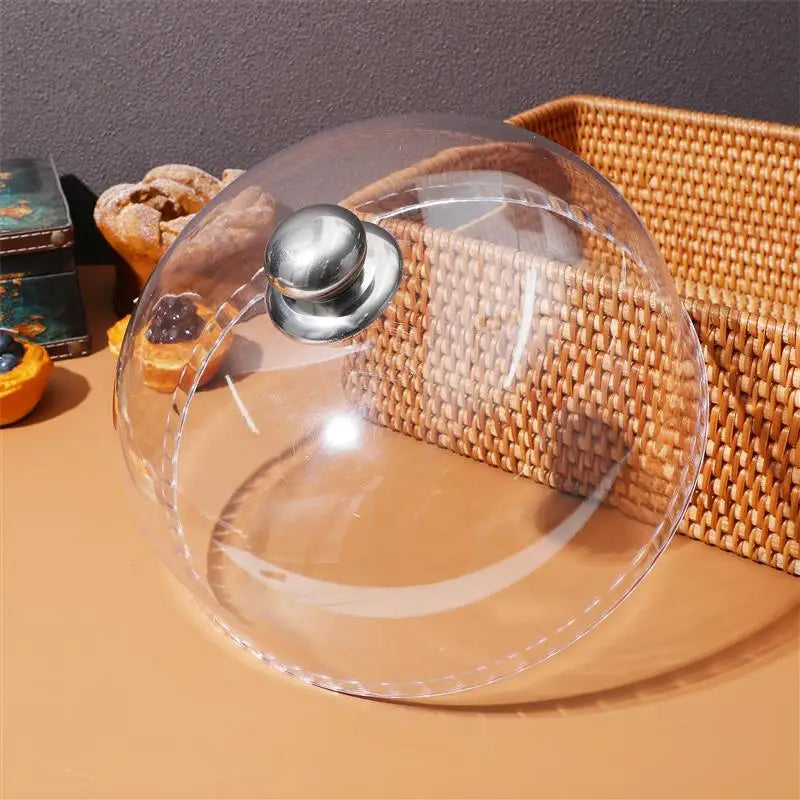 Cake Plate with Dome - Serving Platter with Protective Dessert Cover
