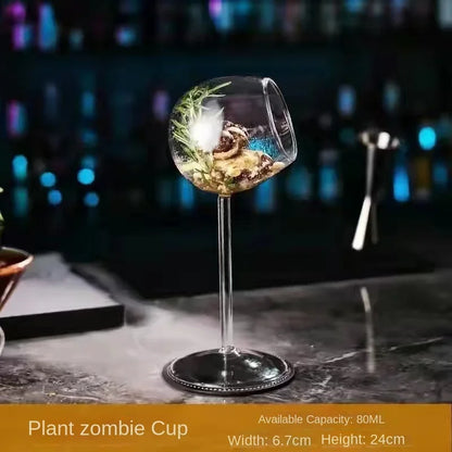 Glass Cocktail Glasses Barware Creative Quirky Red Wine Champagne Goblet Octopus Swan Party Drinkware