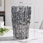 Transparent Glacier Glass Vase Hydroponics Flowers Pots Desk Decoration Flower Arrangement Minimalism Floral Vases Modern Decor