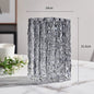 Transparent Glacier Glass Vase Hydroponics Flowers Pots Desk Decoration Flower Arrangement Minimalism Floral Vases Modern Decor