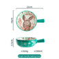 YWDL 500ml Ceramic Bakeware - Forest Animals Baking Pan with Handle