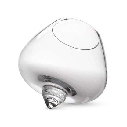 Whisky Beer Glass Cup - Rotating Belly Tumbler for Cocktails & Brandy