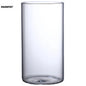 Glass Flower Vase desk decoration Modern Small Cylinder Flower Centerpiece Vases for Home Office Wedding Table