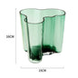 European Glass Vase - Modern Hydroponic Plant Vase for Weddings & Events