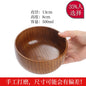 Japanese Wooden Tableware Set Bowl Chopsticks Spoon Tray Solid Wood Children's Tableware Set Tableware Kitchen Accessories