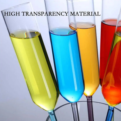 Champagne Flutes For Pool 6pcs Acrylic Wine Glasses Floating Champagne Flutes Juice Beverage Drinking Cups Novelty Drinkware For