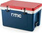 RTIC Ultra-Light 52 Quart Hard Cooler Insulated Portable Ice Chest Box for Beach, Drink, Beverage, Camping, Picnic, Fishing, Boa