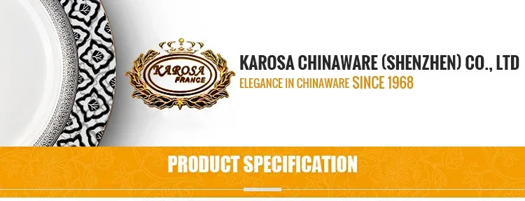 Luxury Gold Rim Ceramic Plates Sets China Porcelain Gold Dinner Set Royal Tableware Gold Tableware