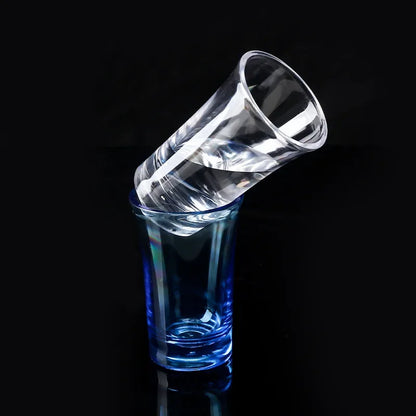 35ml Thick Bottom Shot Glass Bar White Wine Cup Color Cups Portable Drinkware Acrylic Plastic Cup Party Drinking Games