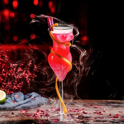 Glass Cocktail Glasses Barware Creative Quirky Red Wine Champagne Goblet Octopus Swan Party Drinkware