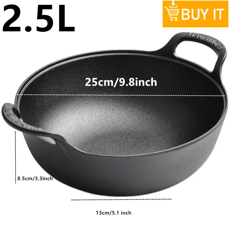 Enameled Cast Iron Dutch Oven - 9" Oval Loaf Pan for Sourdough Bread Baking