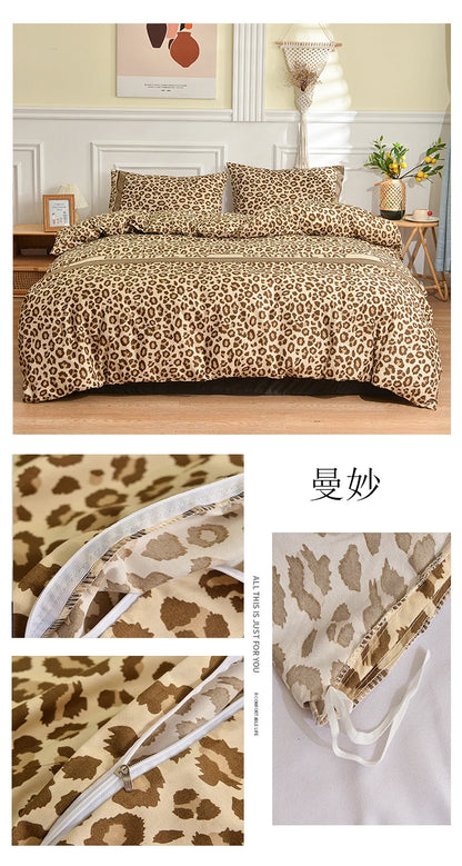 Black and White Bedding Set for Double Bed sabanas cama matrimonial Queen/King Comforter Sets Single Duvet Cover with Pillowcase