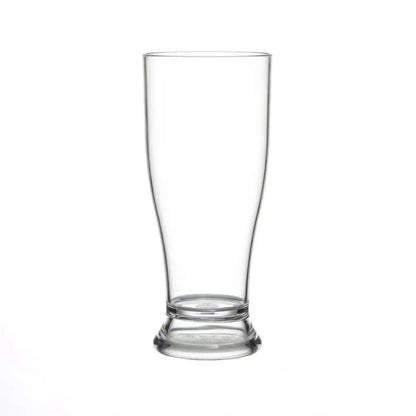 Drinkware Acrylic Beer Mug Transparent Anti-fall Beer Cup Plastic Unbreakable Water Cup Bar